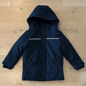 Andy & Evan Dark Blue Hooded Jacket